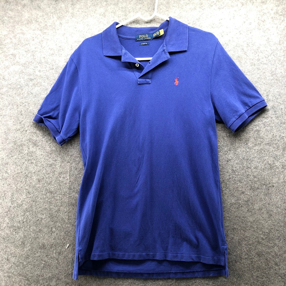 Polo Ralph Lauren Royal Blue Short Sleeve Polo Shirt Youth XL 18/20 Classic Fit